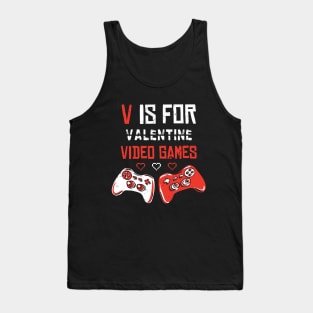 V is for Video Games #3 Tank Top